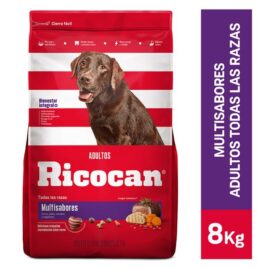 RICOCAN adultos todas las razas multiasabores bolsa 8 Kg